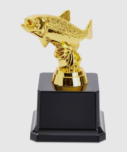 Juvale Small Fish Trophy