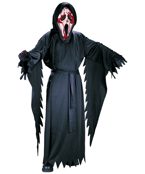 Kids Bleeding Ghost Face Costume