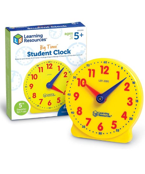 Learning Resources Big Time Student Clock