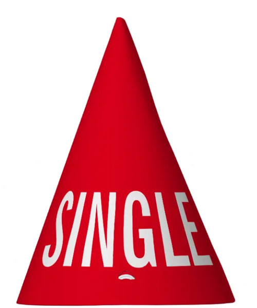 LEGALLY SINGLE Funny Party Hat