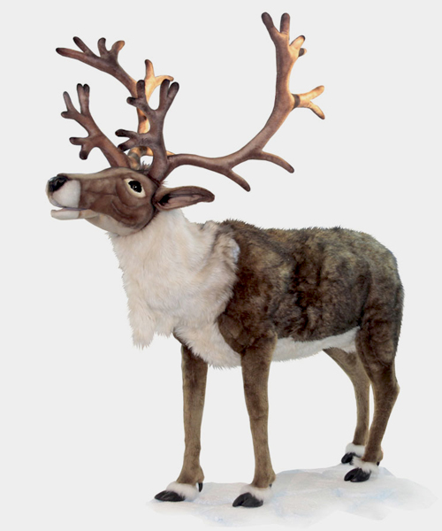Lifesize Animated Talking Reindeer: Perfect Decor Item