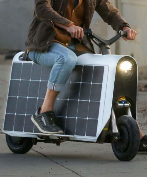 Lightfoot Solar-Powered Electric Scooter