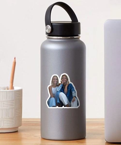 Lisa And Lena Sticker