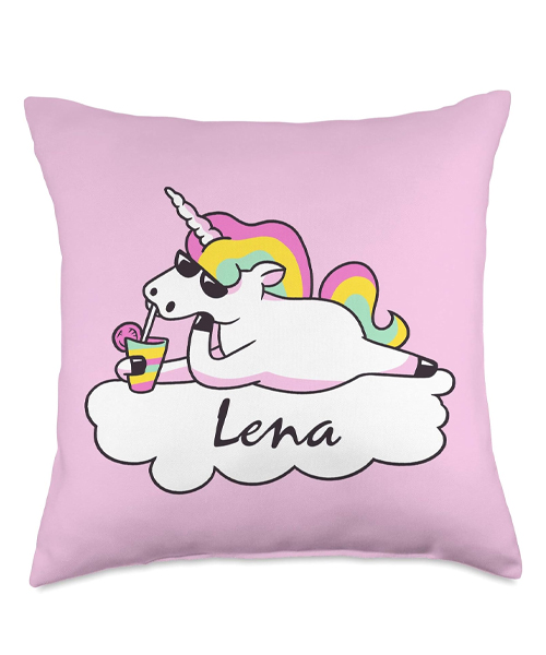 Lisa And Lena Throw Pillow