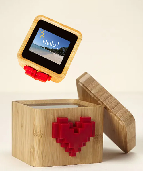 Lovebox Spinning Heart Messenger: Message Heart To Heart