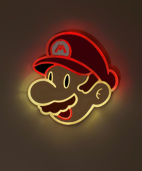 Mario Neon Sign