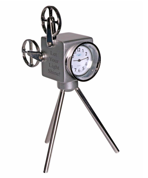 Metal Alloy Mini Table Clock
