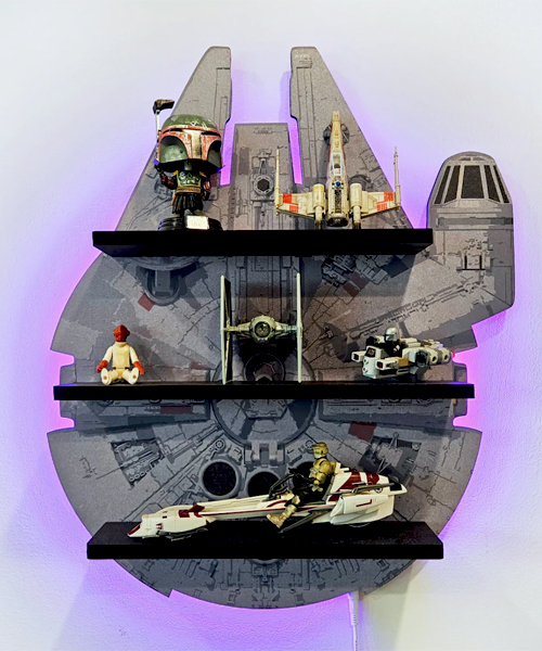 Millennium Falcon Display Shelf