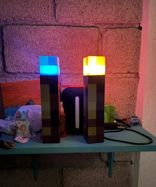 Minecraft Torch Light