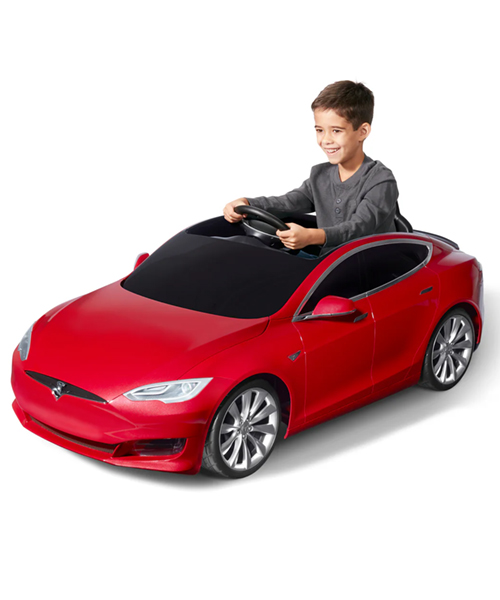 Mini Tesla Model S Kid's Toy Car