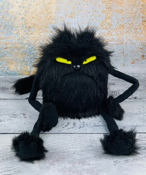 Monster Cat Plush Toy