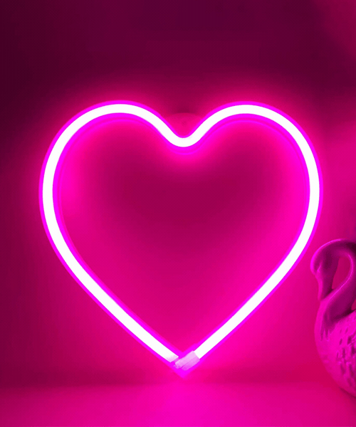 Neon Heart Light