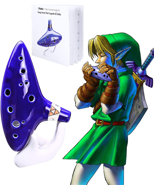 Ocarina with Songbook: A Must-Have For All Zelda Fans.