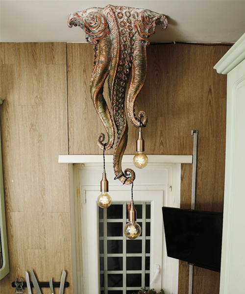 Octopus Chandelier
