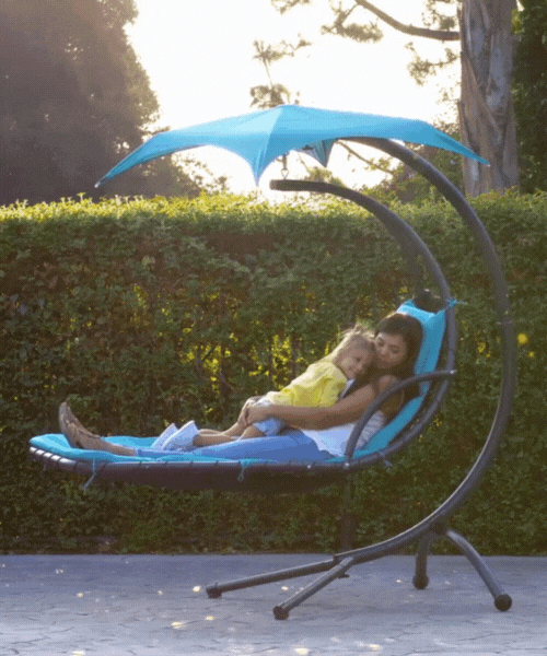 Perfect Outdoor Hanging Chaise Lounger