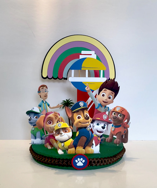 Paw Patrol Cake Topper