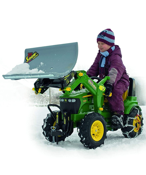 Pedal Powered Snow Plow