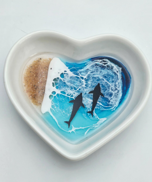 Personalized Dolphin Ring Dish