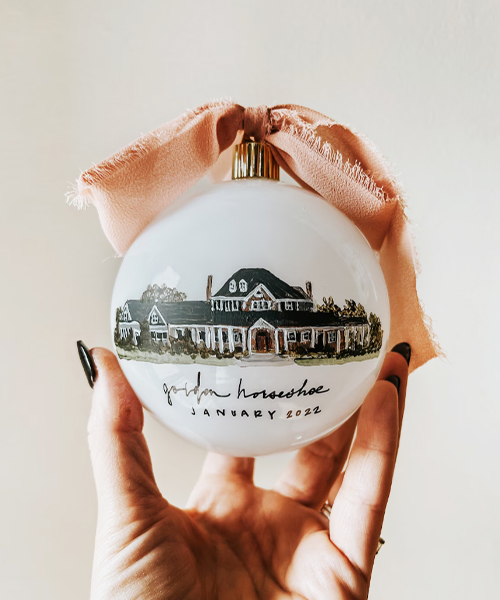 Personalized Housekeeping Ornament