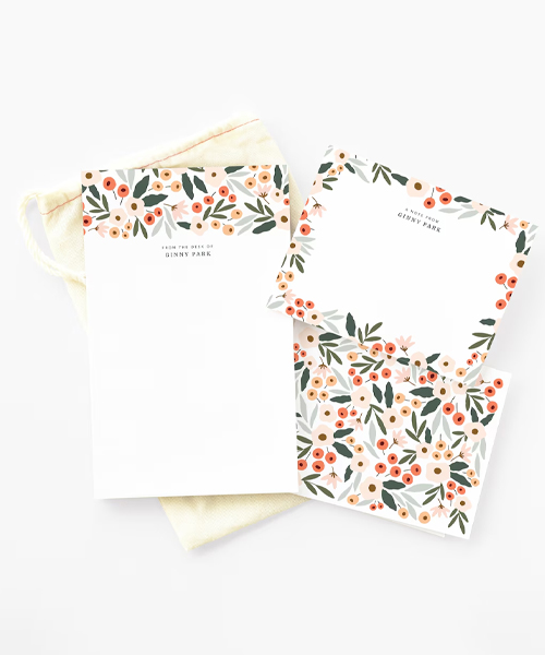 Personalized Stationery Set