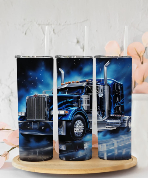 Personalized Trucker Tumbler