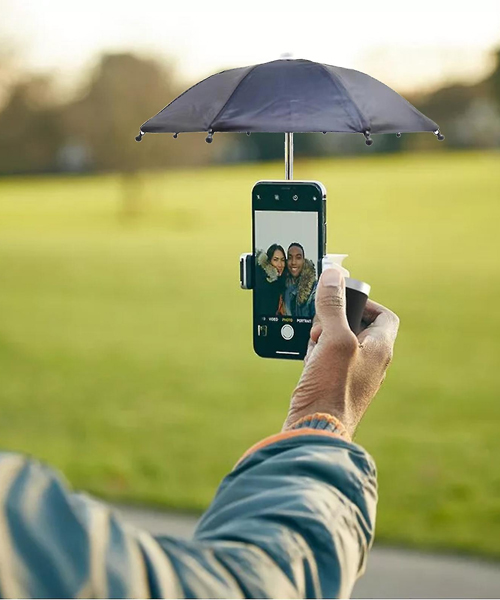 Phone Umbrella: Protection From Sun