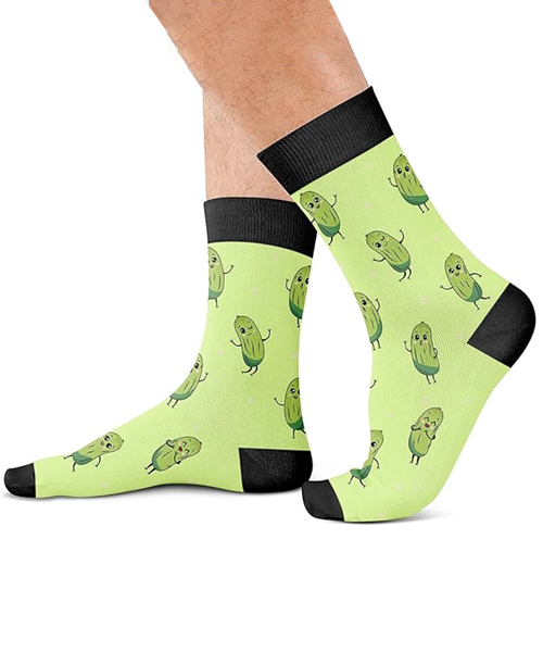 Pickle Funny Socks