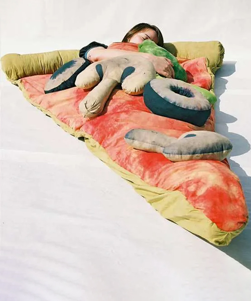 Pizza Bed Sleeping Bag