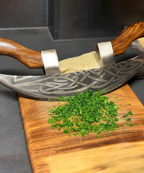 Pizza Slicer Hand-forged Viking Pizza Cutter