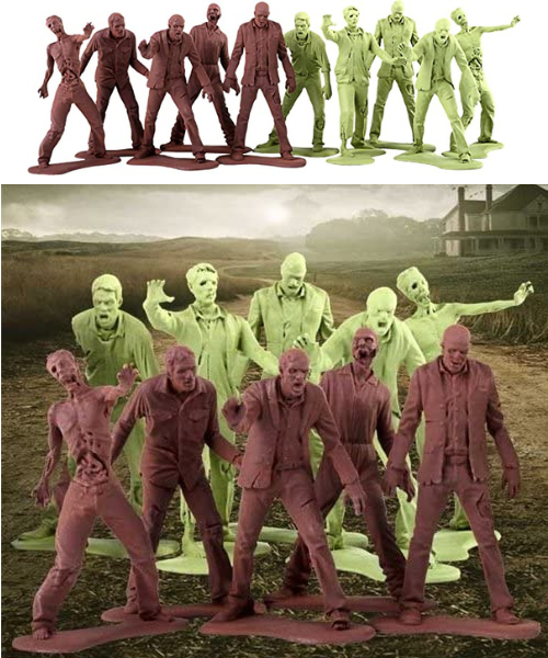Plastic Zombie Men