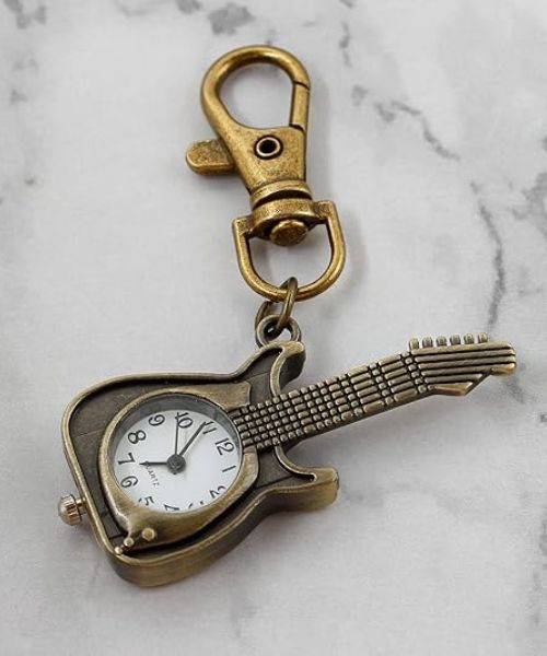 Pocket Watch With Key Chain