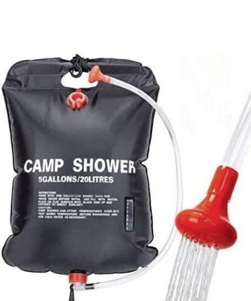 thumbnail image 2 of Swiss Military 20 Liter (5 Gal) Drinking Water Shower Bag – NOS Camping Bugout Gear 2 of 6