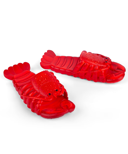 Red Coddies Lobster Slippers