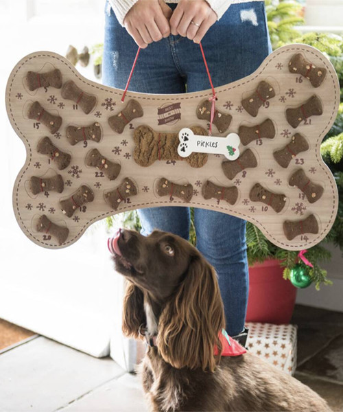 Refillable Dog Biscuit Advent Calendar