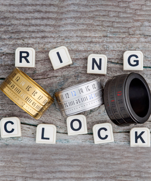Ring Clock: Time At Your Fingertips