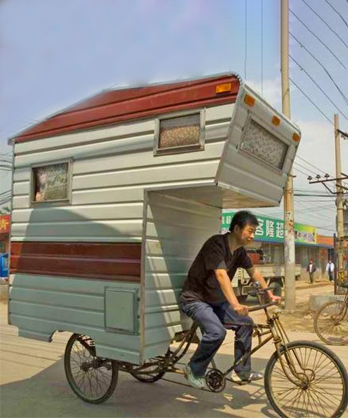 Roll Up & Camp Out - Bicycle Camper