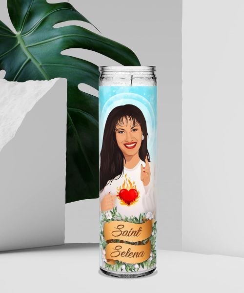 Saint Selena Gomez Celebrity Prayer Candle