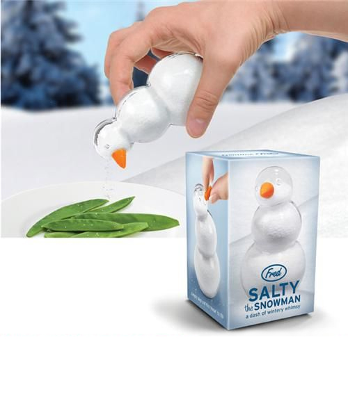 Salty The Snowman Salt Shaker