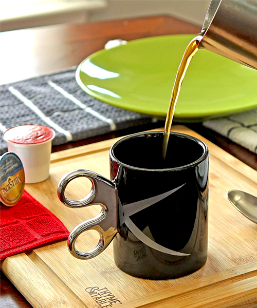 Scissors Handle Coffee Mug