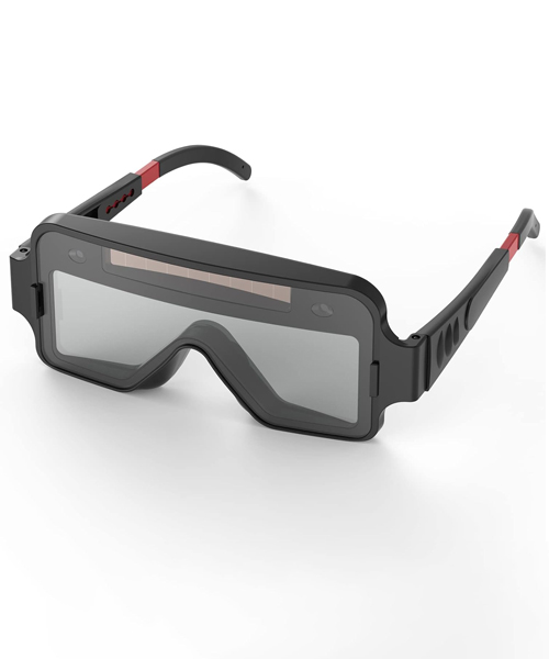 Lightweight Solar Powered Welding Goggles