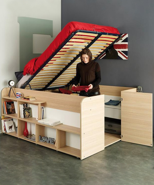 Space Up Bed And Storage