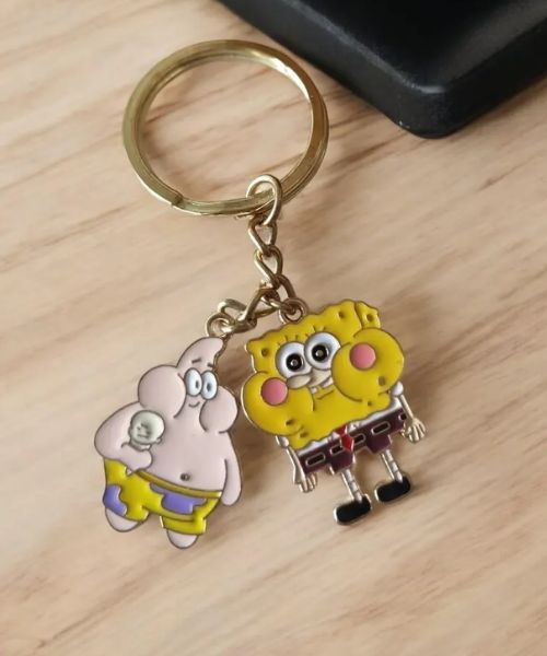 SpongeBob And Patrick Couple Keychain