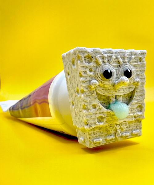Spongebob Toothpaste Dispenser