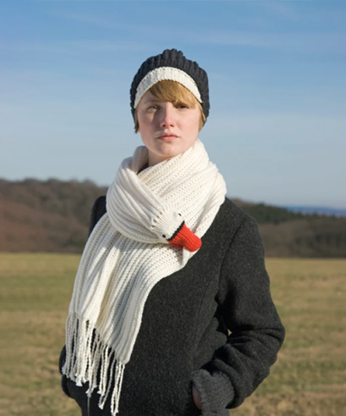 Swan Scarf