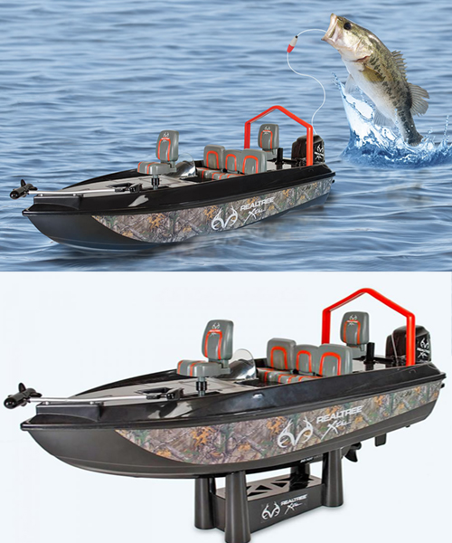 The Fish Catching RC Boat
