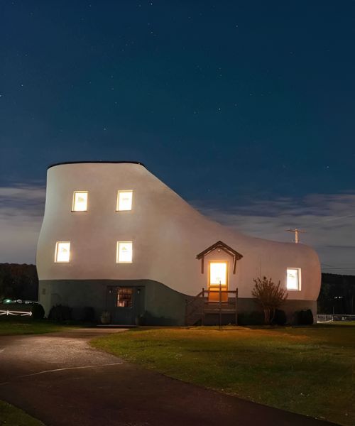 The Iconic Shoe House Airbnb