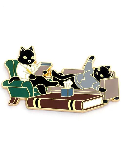 Therapist Cat Pin