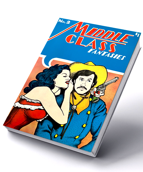 Vintage No 2 Adult Comic Book