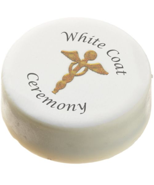 White Coat Ceremony Chocolate Covered Oreo