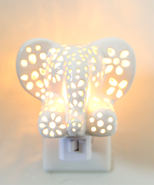 White Elephant Night Light